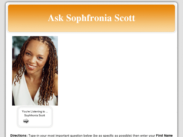 www.asksophfronia.com