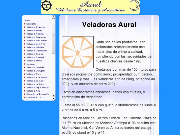 www.auralveladoras.com