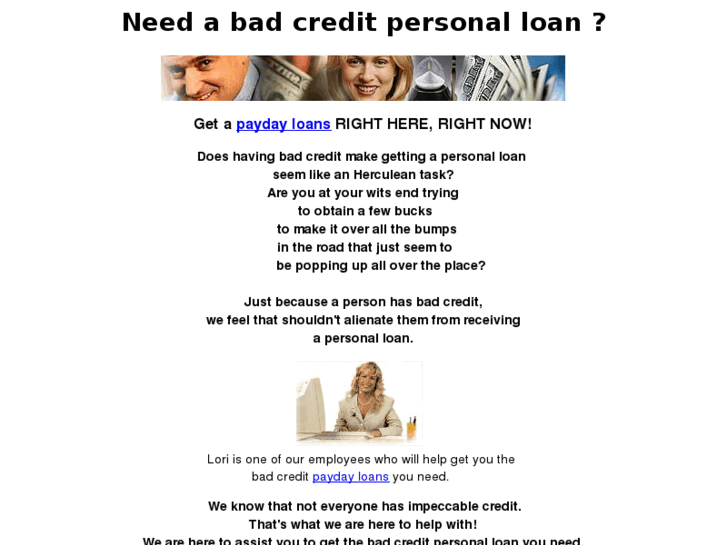 www.bad-credit-personal-loans.info