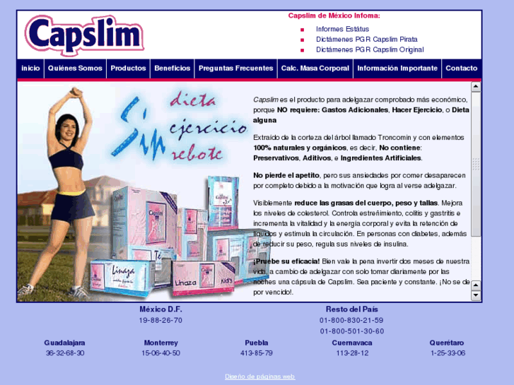 www.capslimdemexico.com