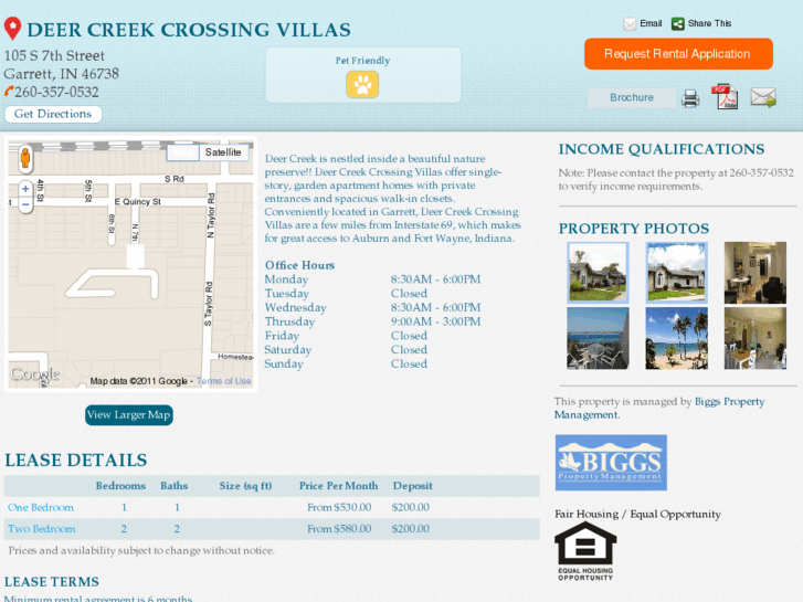 www.deercreekcrossingvillas.com