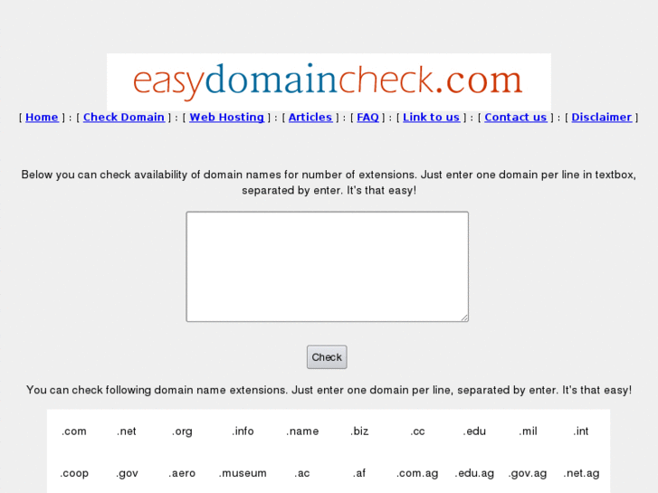 www.easydomaincheck.com