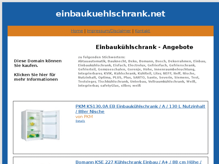 www.einbaukuehlschrank.net