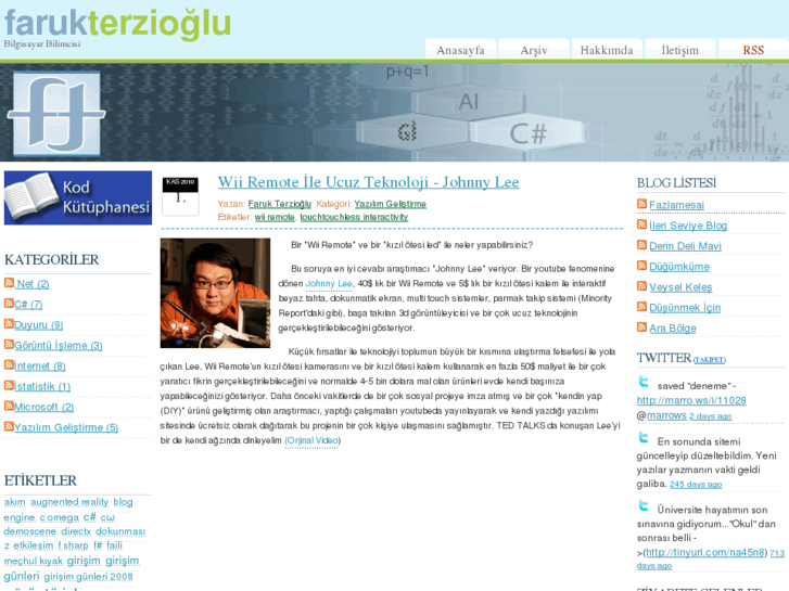 www.farukterzioglu.com