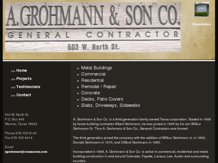 www.grohmannandson.com