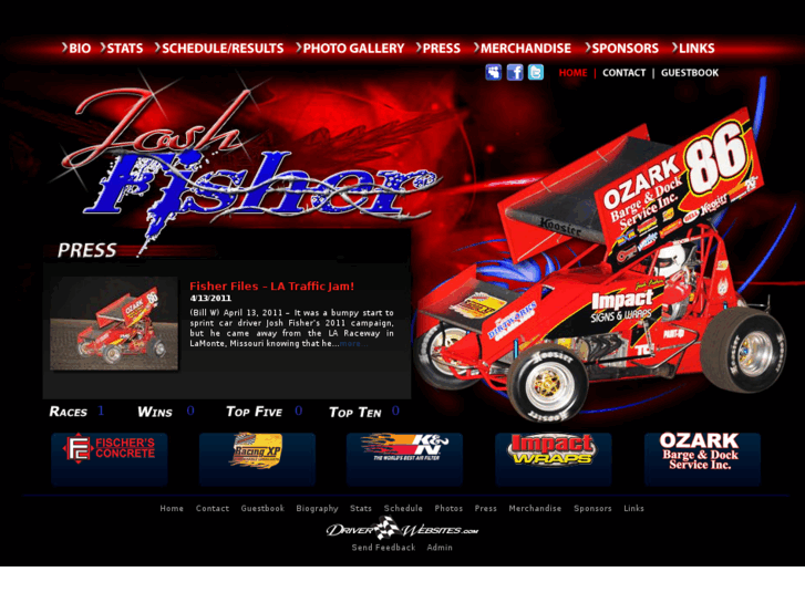 www.joshfisherracing.com