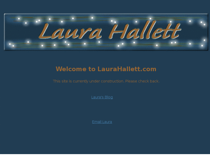 www.laurahallett.com