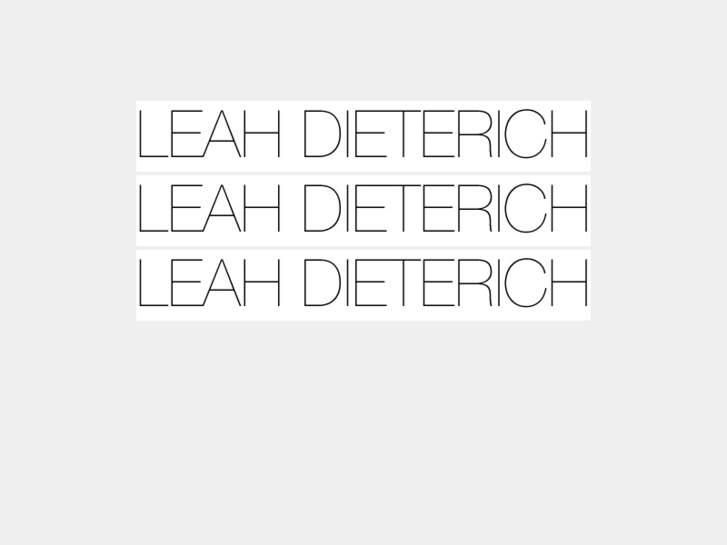 www.leahdieterich.com