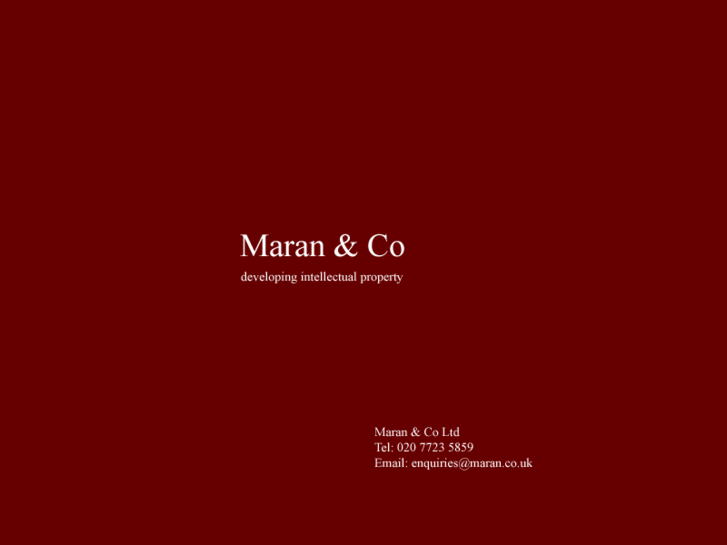 www.maran.co.uk