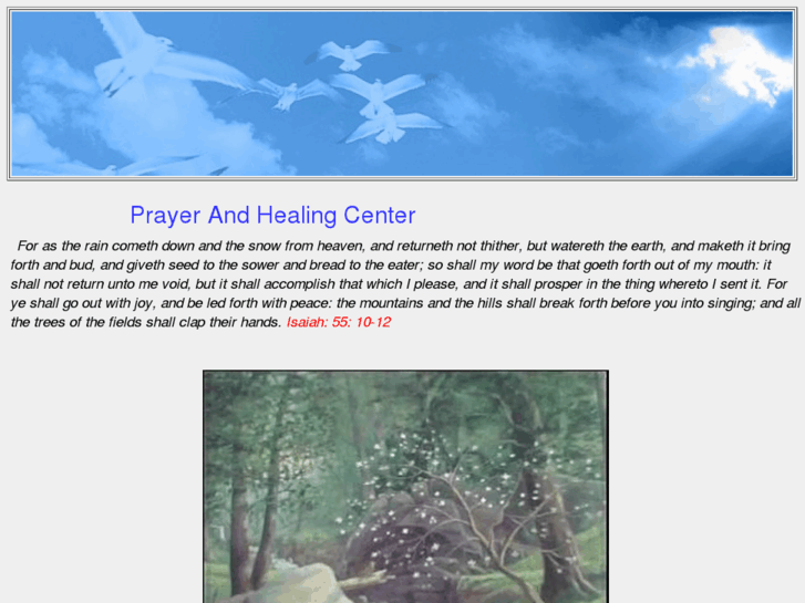 www.prayerandhealingcenter.net