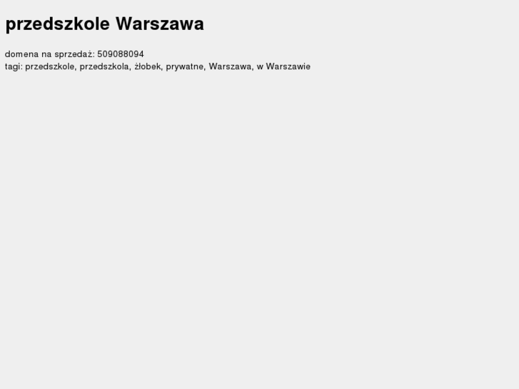 www.przedszkole.warszawa.pl