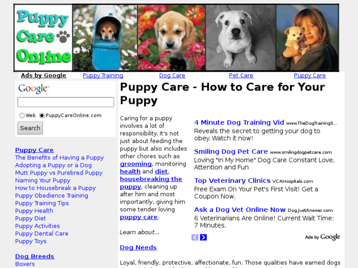 www.puppycareonline.com