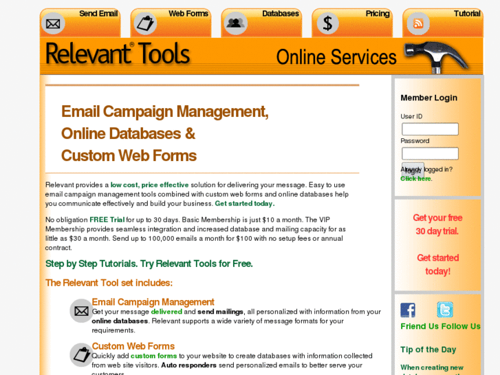www.relevanttools.com