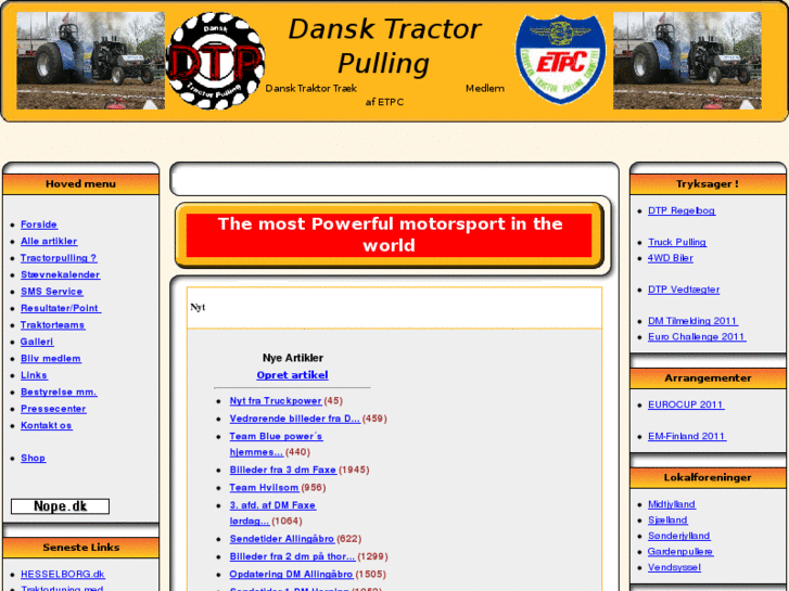 www.tractorpulling.dk