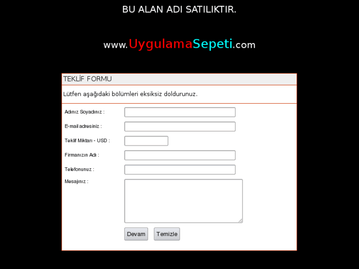 www.uygulamasepeti.com