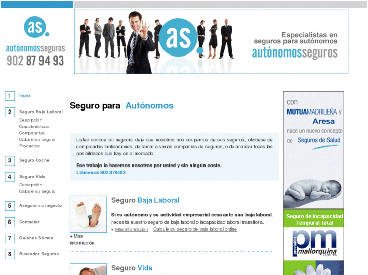 www.autonomosseguros.es