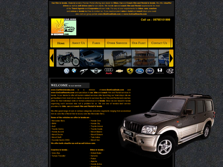 www.carhireinkerala.com