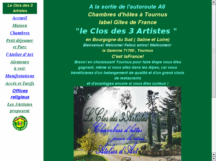 www.clos3artistes.com