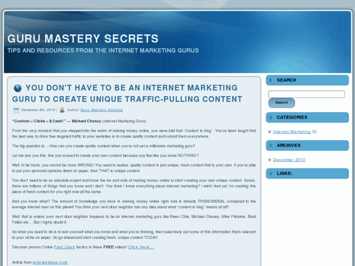 www.gurumasterysecrets.com