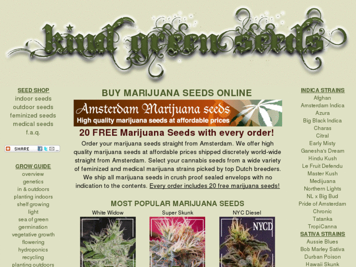 www.kindgreenseeds.com