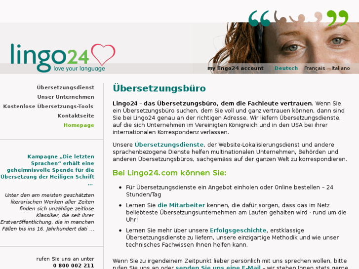 www.lingo24.ch