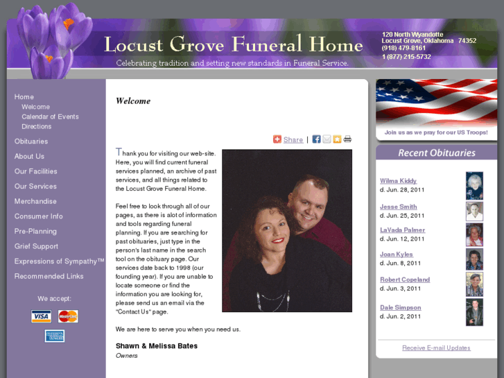 www.locustgrovefuneralhome.com