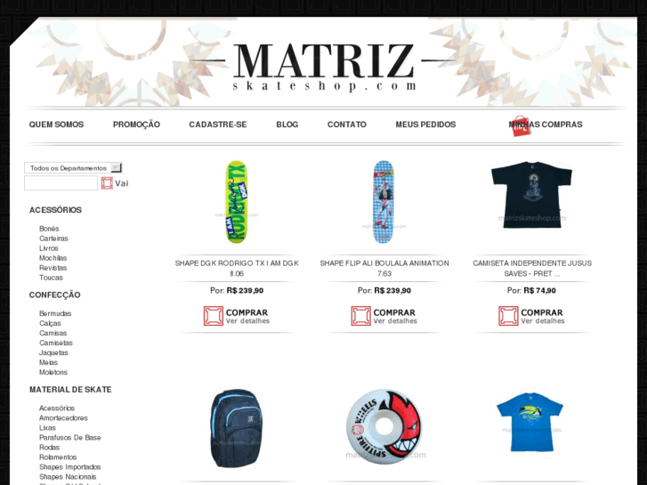 www.matrizskateshop.com