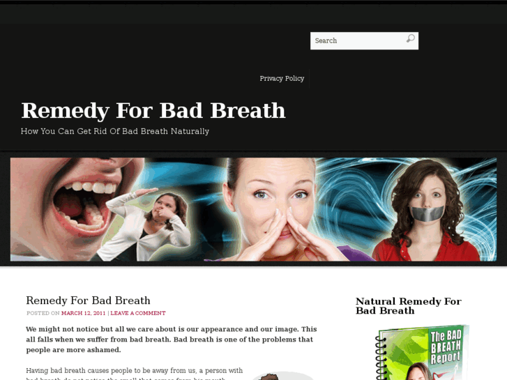 www.remedyforbadbreath.net