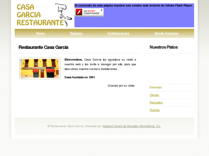 www.restaurantecasagarcia.com