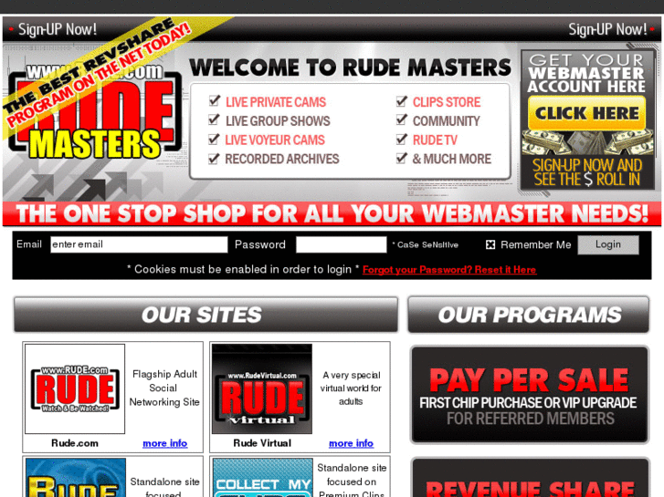 www.rudemasters.com