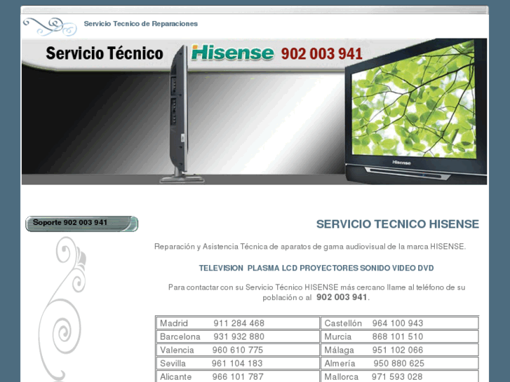 www.servicio-tecnicohisense.es