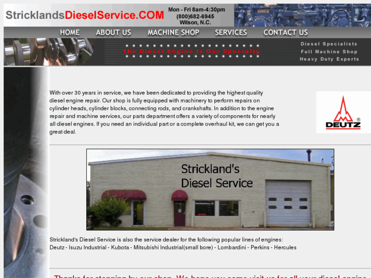 www.stricklandsdieselservice.com