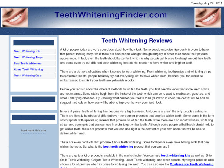 www.teethwhiteningfinder.com