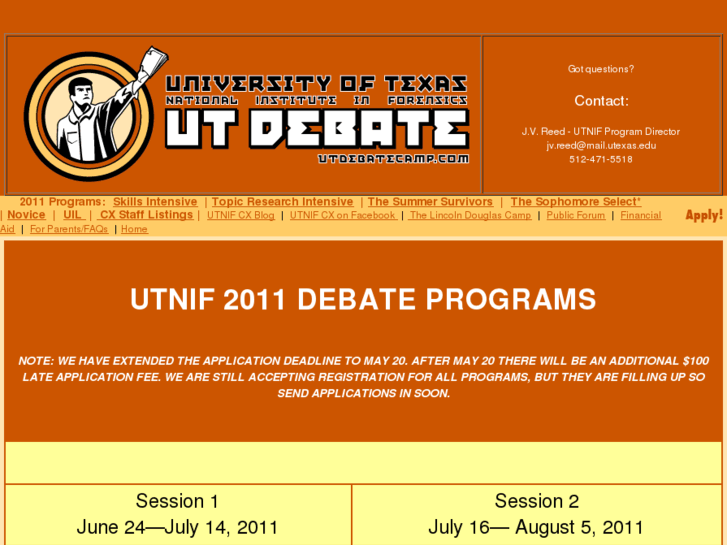 www.utdebatecamp.com