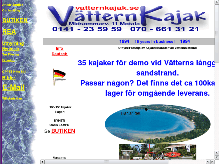 www.vatternkajak.se