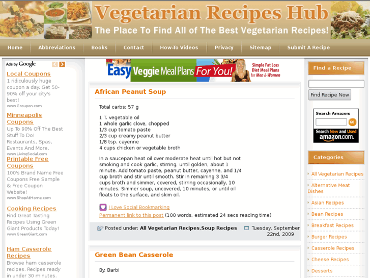 www.vegetarianrecipeshub.com