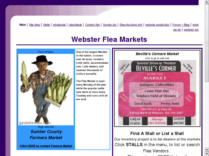 www.websterfleamarket.biz