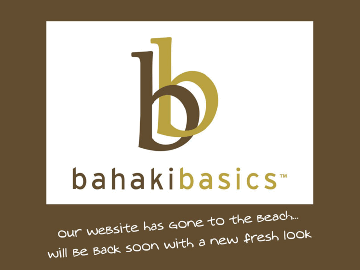 www.bahakibasics.com