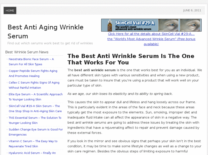 www.bestantiagingwrinkleserum.com