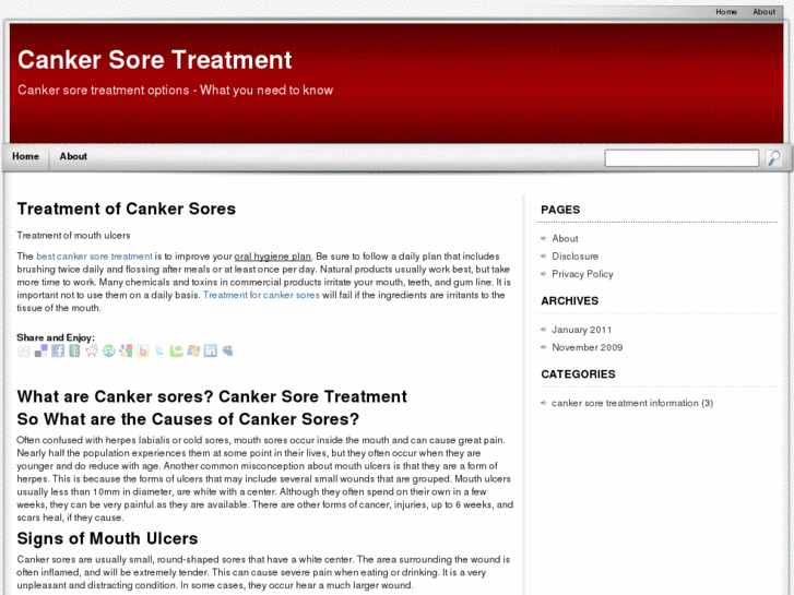 www.canker-sore-treatment.com