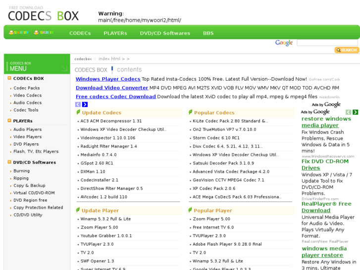 www.codecsbox.com