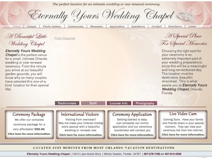 www.eternallyyoursweddingchapel.com