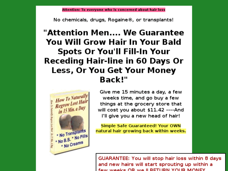 www.howtostopyourhairloss.com