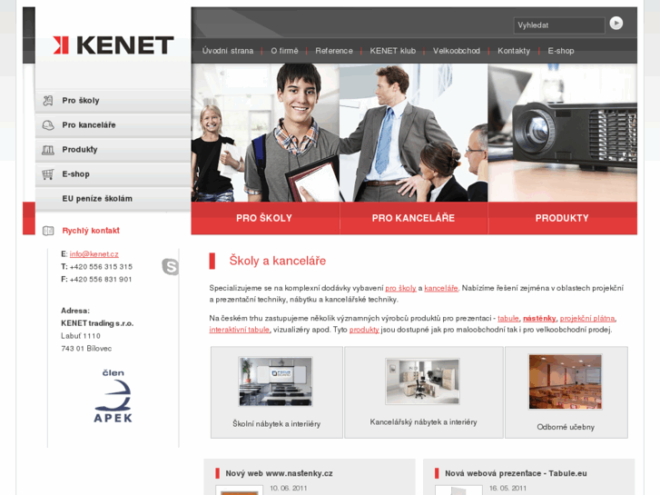 www.kenet.cz