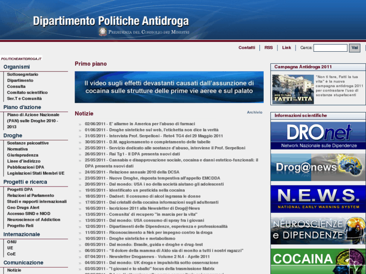 www.politicheantidroga.it