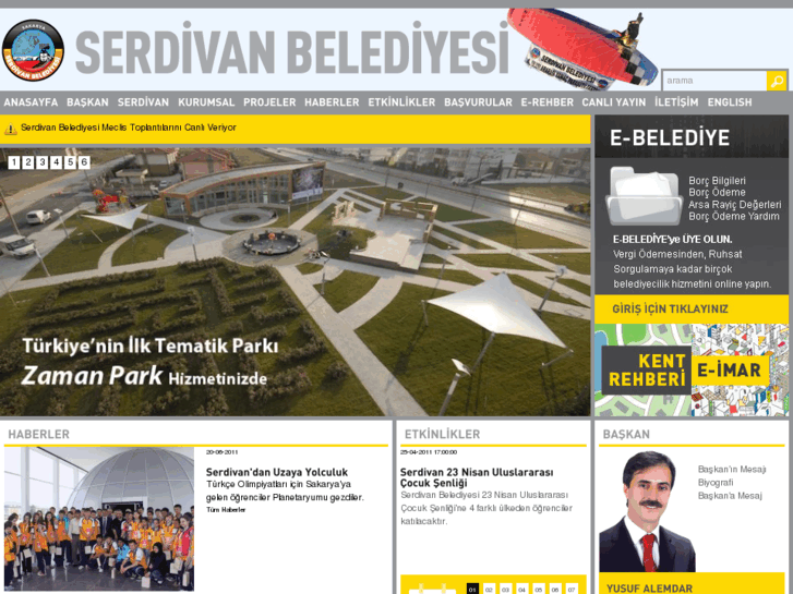 www.serdivan.bel.tr