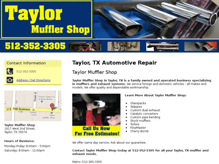 www.taylormufflershop.com