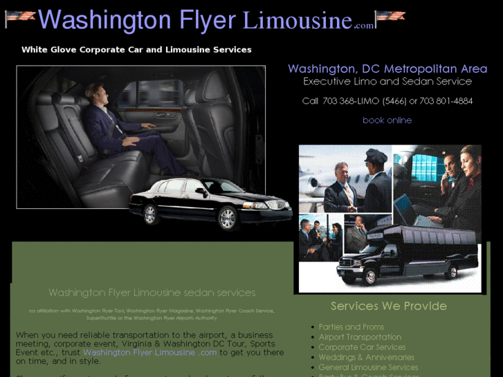 www.washingtonflyerlimousine.com