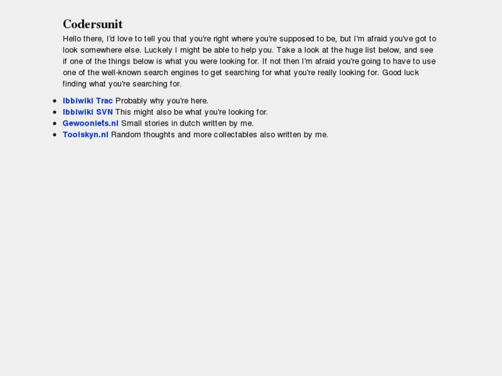 www.codersunit.net