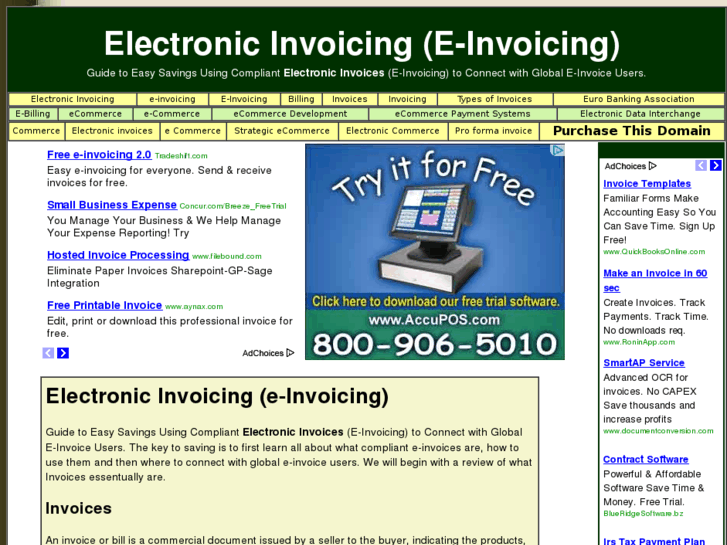 www.electronicinvoicing.com